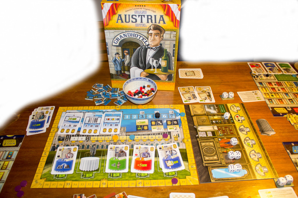 Grand Austria Hotel - Spielmaterial