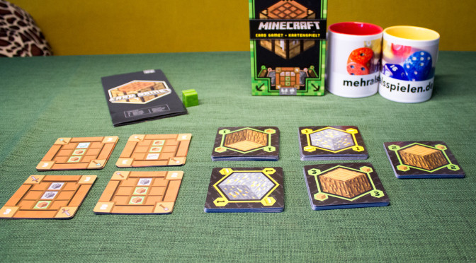 Minecraft Kartenspiel - Spielmaterial