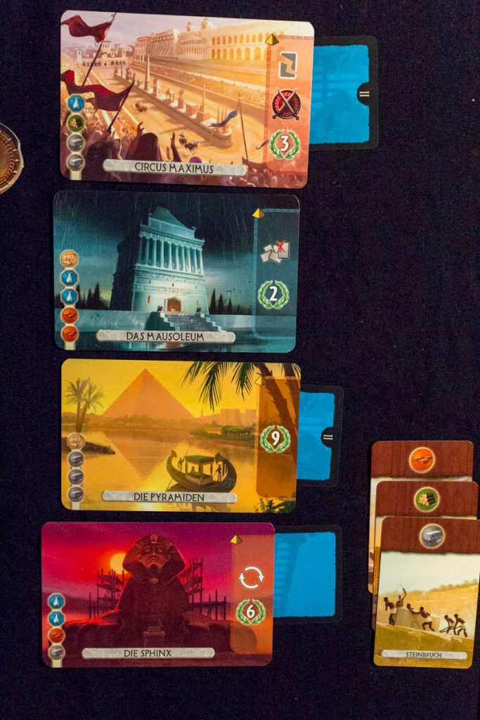 7 Wonders Duel - Spielszene