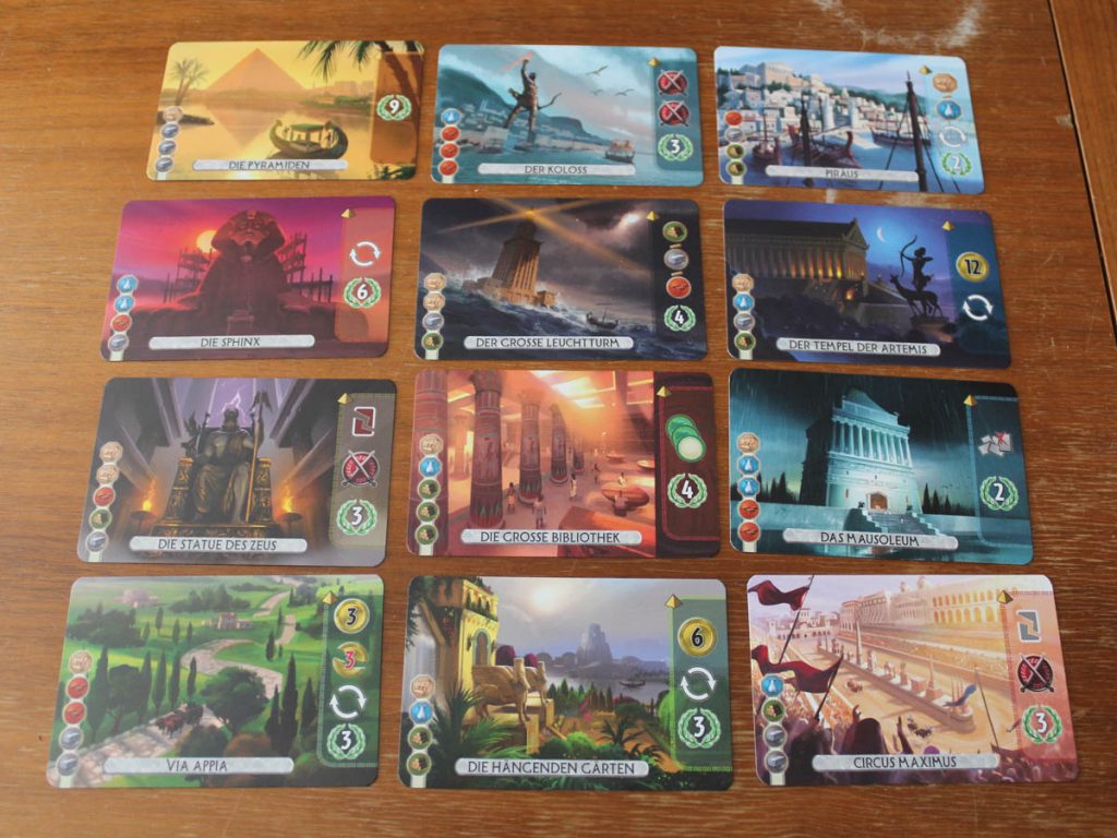 7 Wonders Duel - Weltwunder