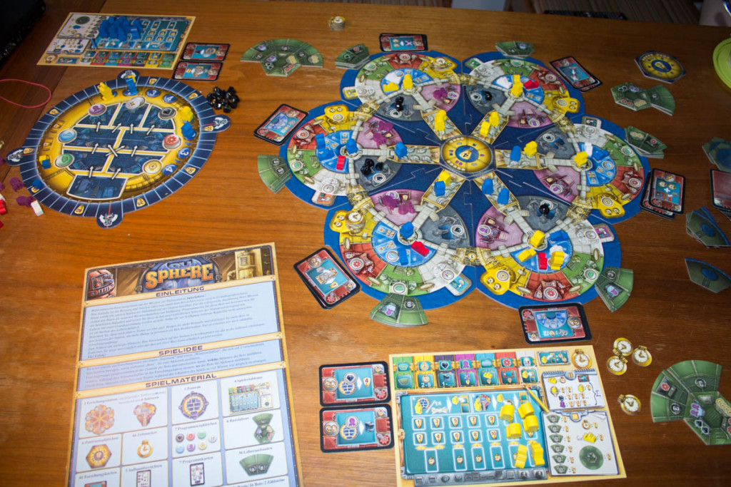 AquaSphere - Spielaufbau