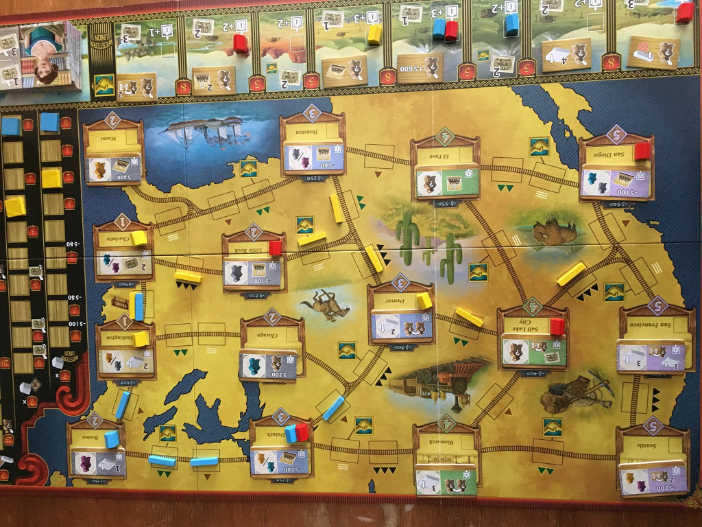 Railroad Revolution - Spielplan