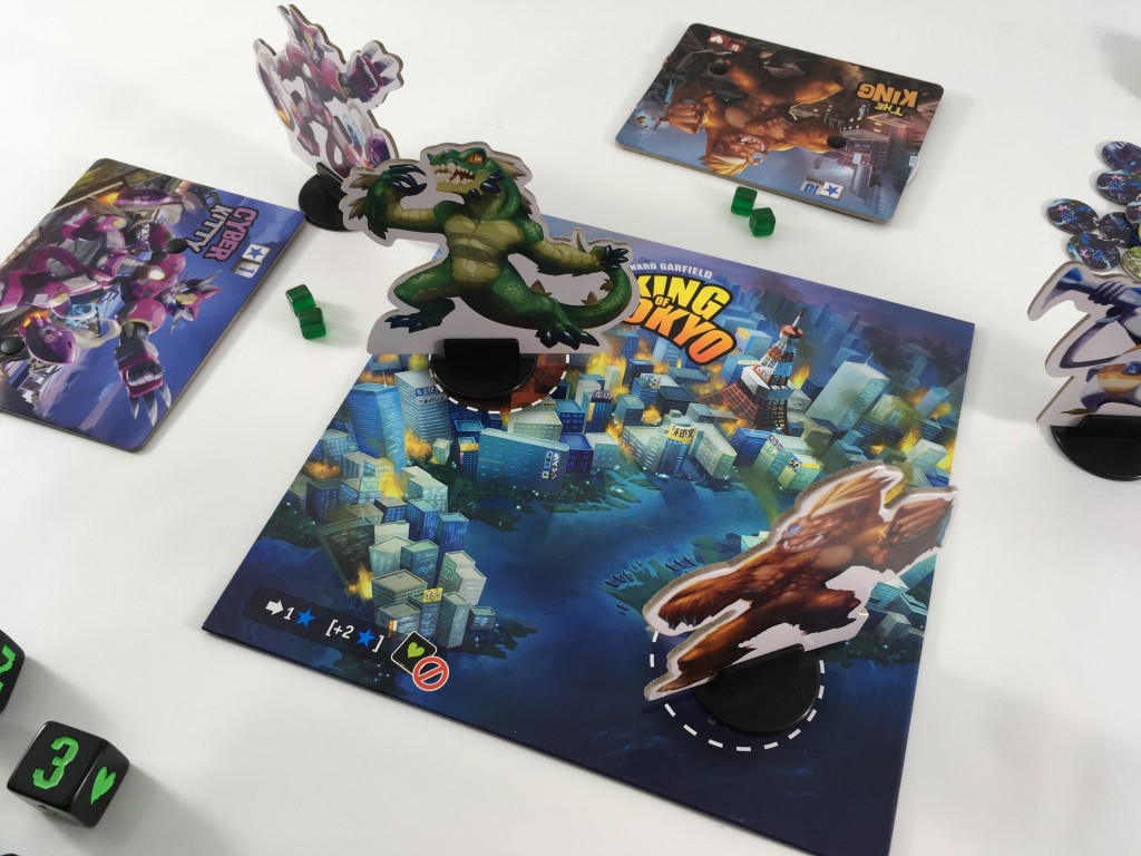 King of Tokyo - Spielszene