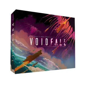 Voidfall Brettspiel Schachtel von Mindclash Games